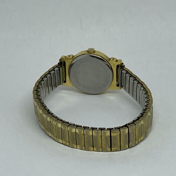 Bulova Women's Gold Stainless Steel Analog Dial Quartz Genuine Wrist Watch RQ508 - Picture 10 of 12